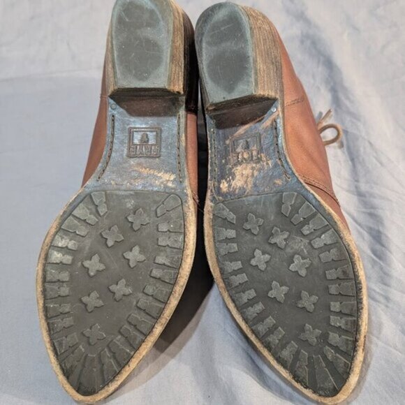 Frye Ruby Brown Leather Chukka Boots Women Size 9 - Picture 11 of 11